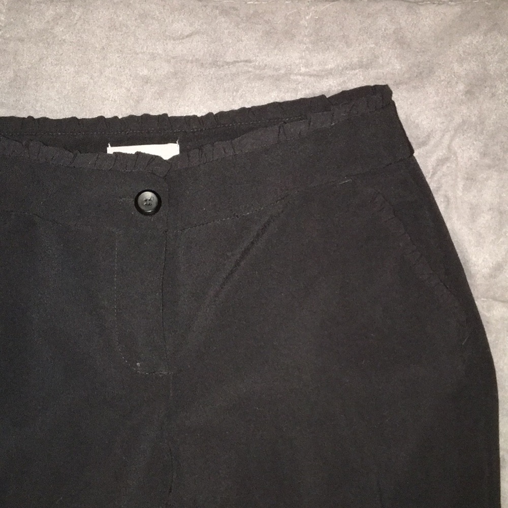 Maurice’s black slouch slacks